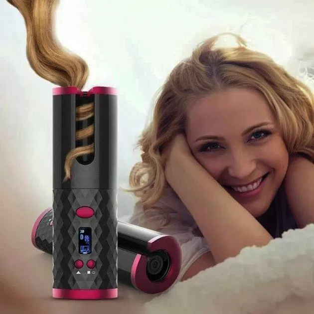 Автоматична акумуляторна плойка Hair Curler для завивання волосся бездротова від USB Стайлер (601170) (64754872)