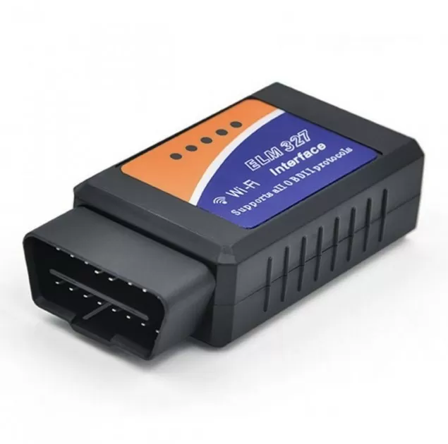 Универсальный сканер адаптер для диагностики авто Wi-Fi ELM327 OBD2 V1.5 (24653940)