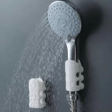 Тримач для душу на присосках SHOWER SUCKER Силіконовий переносний кронштейн — настінний для душової насадки (87774553)
