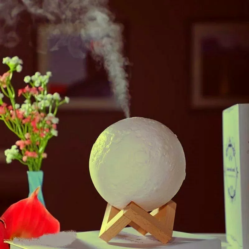 Увлажнитель воздуха ЛУНА 3D Moon Lamp Light Diffuser (243286) (43995828)