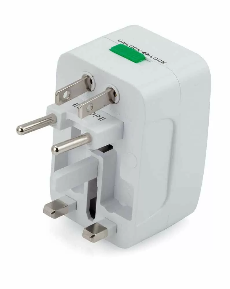 Перехідник універсальний для розеток Adaptor мережевий перехідник з китайської/американської вилки (530578) (77752056)