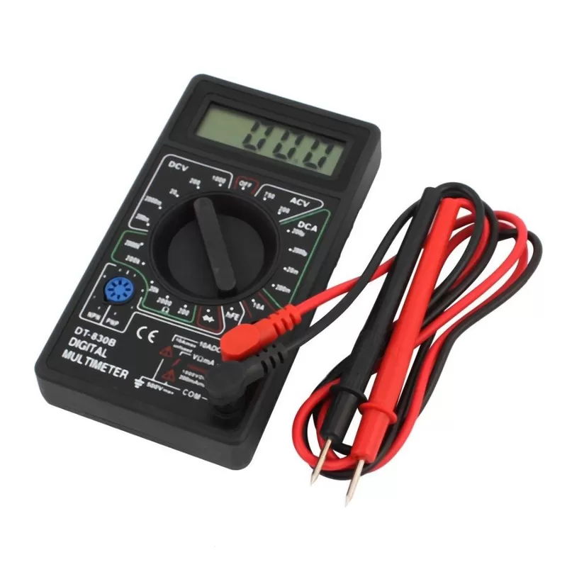 Професійний мультиметр DT-830B тестер вольтметр Чорний (875372) (98005466)
