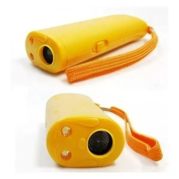 Відлякувач собак ультразвуковий DRIVE DOG AD-100 (150 Дб) з ліхтариком і функцією навчання собак Yellow (27811601)