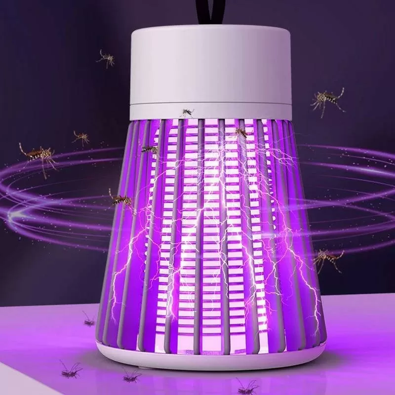 Електрична лампа-коркомір проти комарів і мух Знищувач від комах Electronic shock Mosquito killing lamp (93686555)